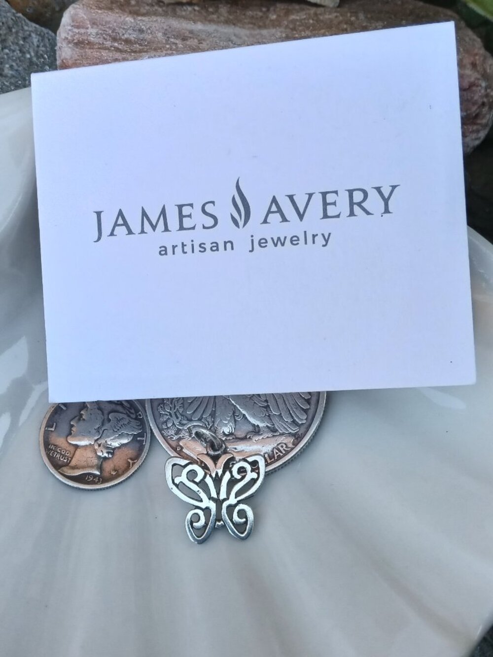 James Avery Artisan Jewelry Butterfly Pendant